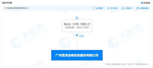 唯品會成立信息服務公司 聚焦廣告設計與代理，布局多元化服務生態